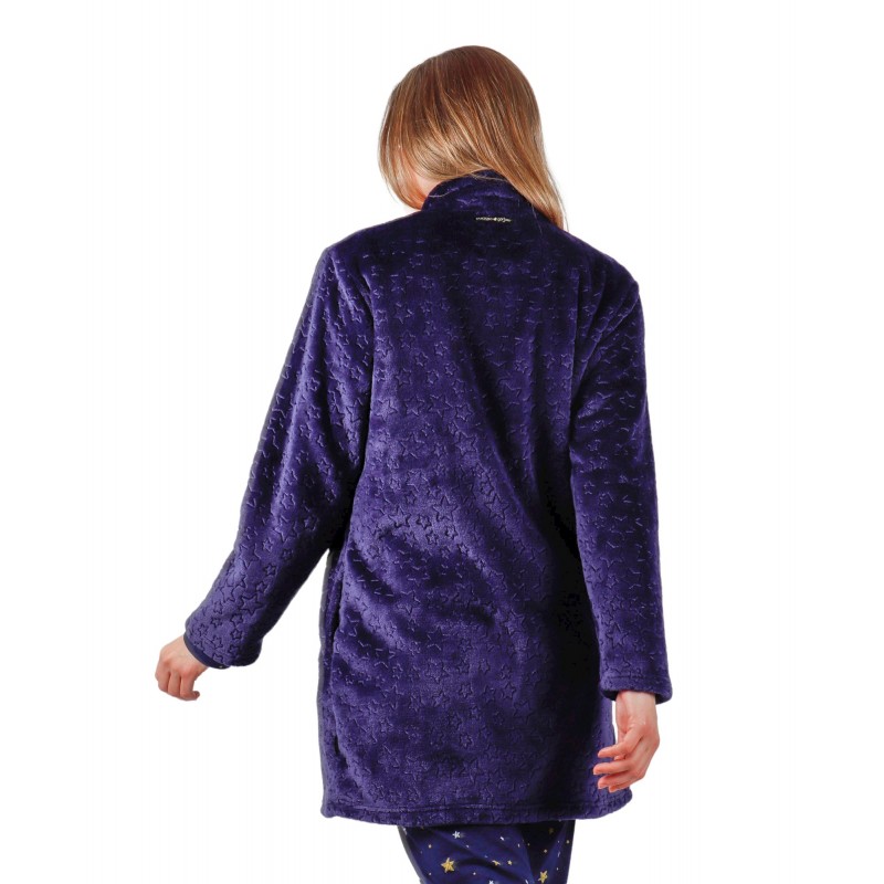 Bata Mujer Invierno Coralina Gorjuss Marino