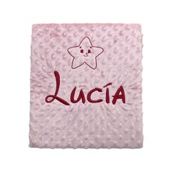 Coperta per bambini punteggiata color quarzo piastrella...