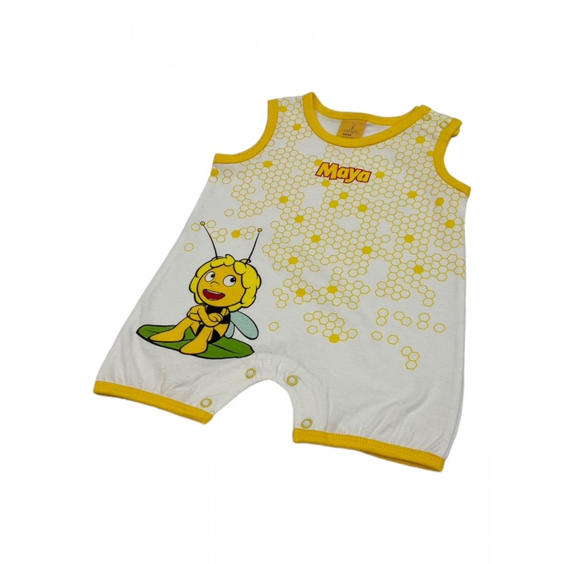 Pelele de Tirantes para Bebé Abeja MAYA