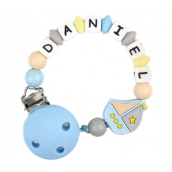 Catena di silicone Barquito Celeste Personalizzato