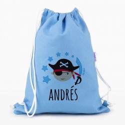 Petate Medium Lona Pirata personalizzato, colore a scelta