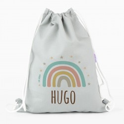 Petate Medium Lona Arcoíris Soft personalizado, GRIS