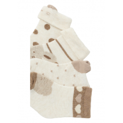 Set 4 Pares Calcetines Bebé MAYORAL Color Milk