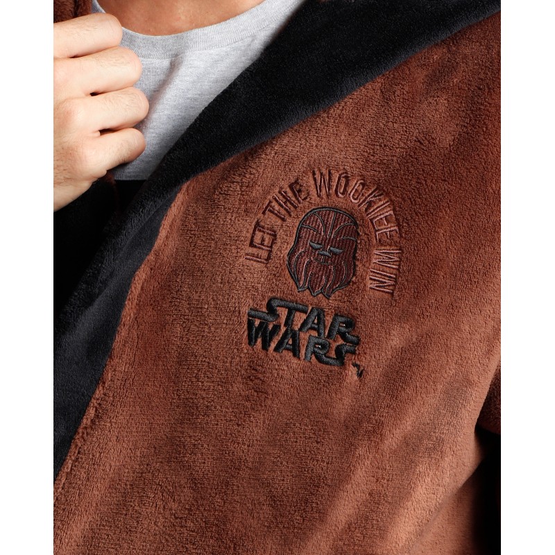 Bata Hombre Invierno STAR WARS Jedi Marrón