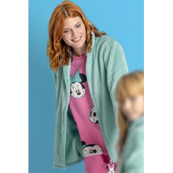 Bata Mujer Invierno Coralina DISNEY Turquesa