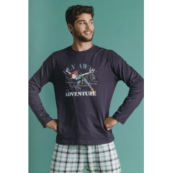 Pijama Hombre Invierno PETER PAN Marengo
