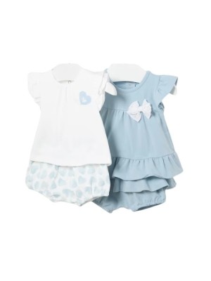 Conjunto 4 Piezas Bebé MAYORAL Color Cristal