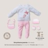 Set Regalo Bebé 5 Piezas INTERBABY Paracaídas ROSA