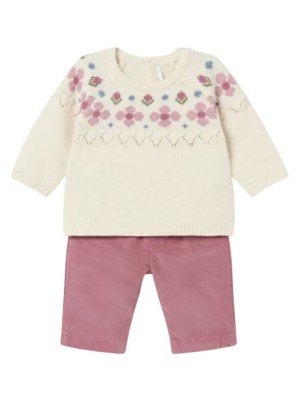 Set di padella e maglione neonato MAYORAL