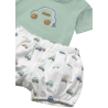 Conjunto bombacho y camiseta Bebé MAYORAL Color Jade