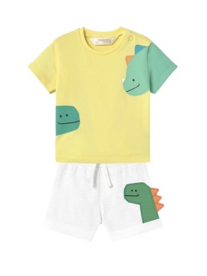Conjunto Pantalón y Camiseta Bebé MAYORAL Dinos