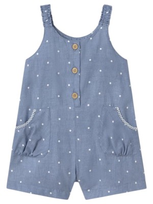 Mono Corto Estampado Bebé MAYORAL Azul