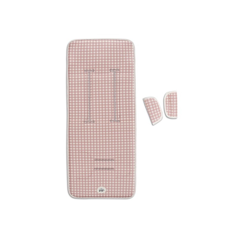 Colchoneta Universal de Verano INTERBABY Vichy Rosa