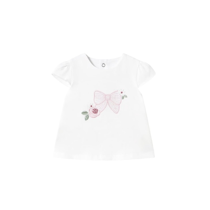 Conjunto 3 piezas con chaqueta recién nacida MAYROAL Rosa