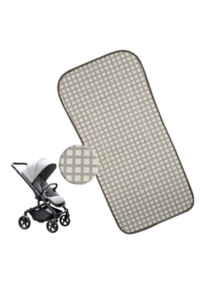 Colchoneta universal Silla Paseo CUADROS GRIS