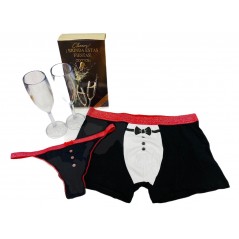 Bóxer+Tanga+2 Copas Edición Navidad